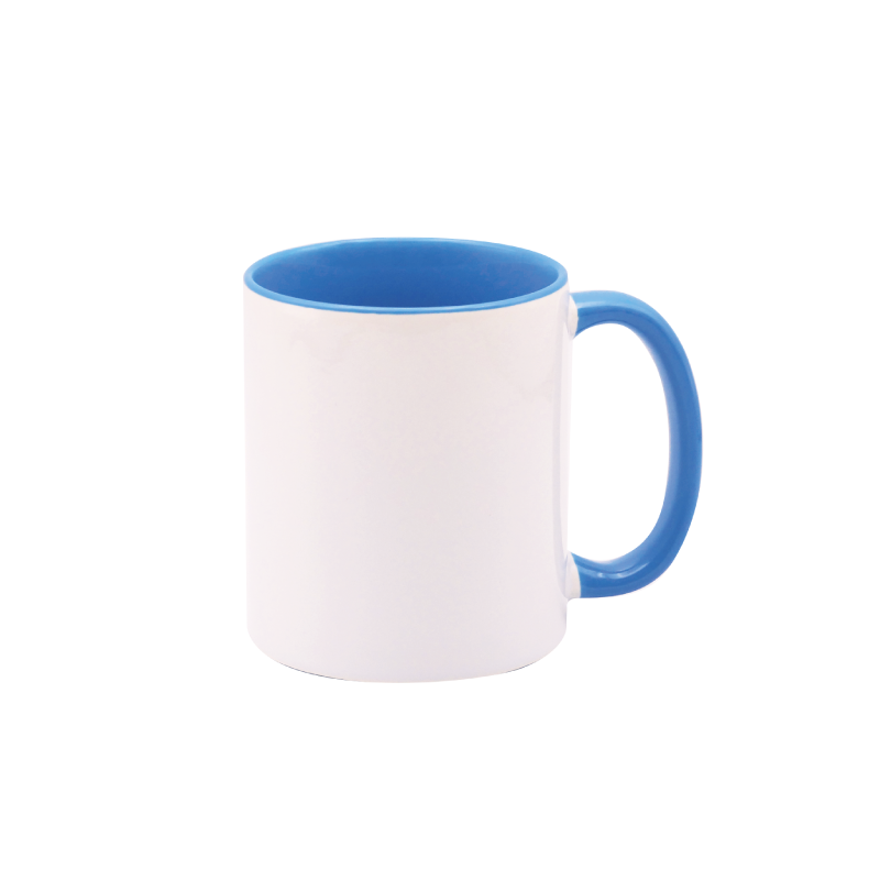 2トーンマグカップ　青