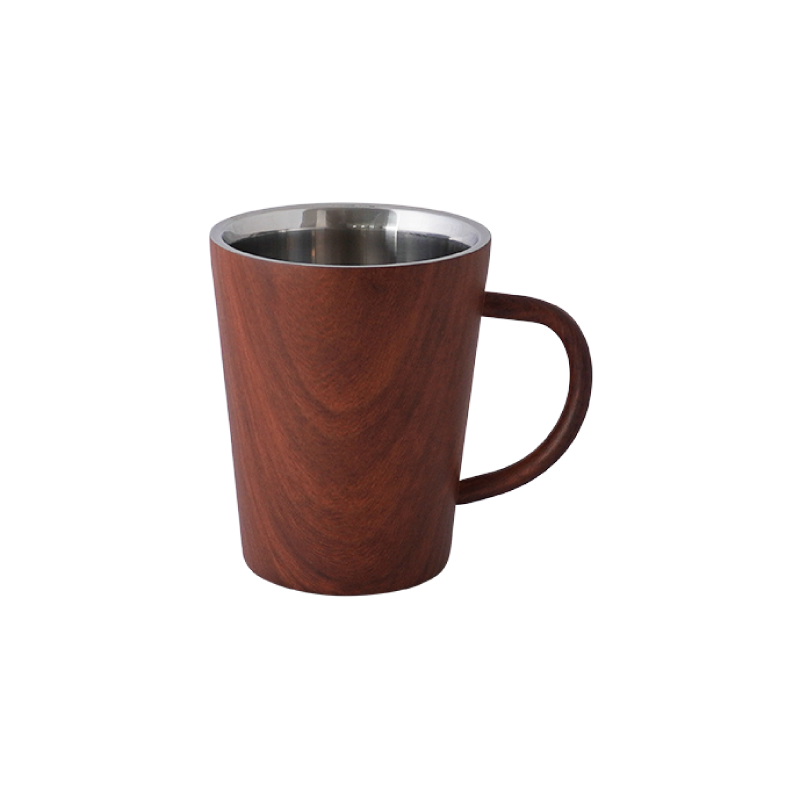 ステンレスマグ 木目調