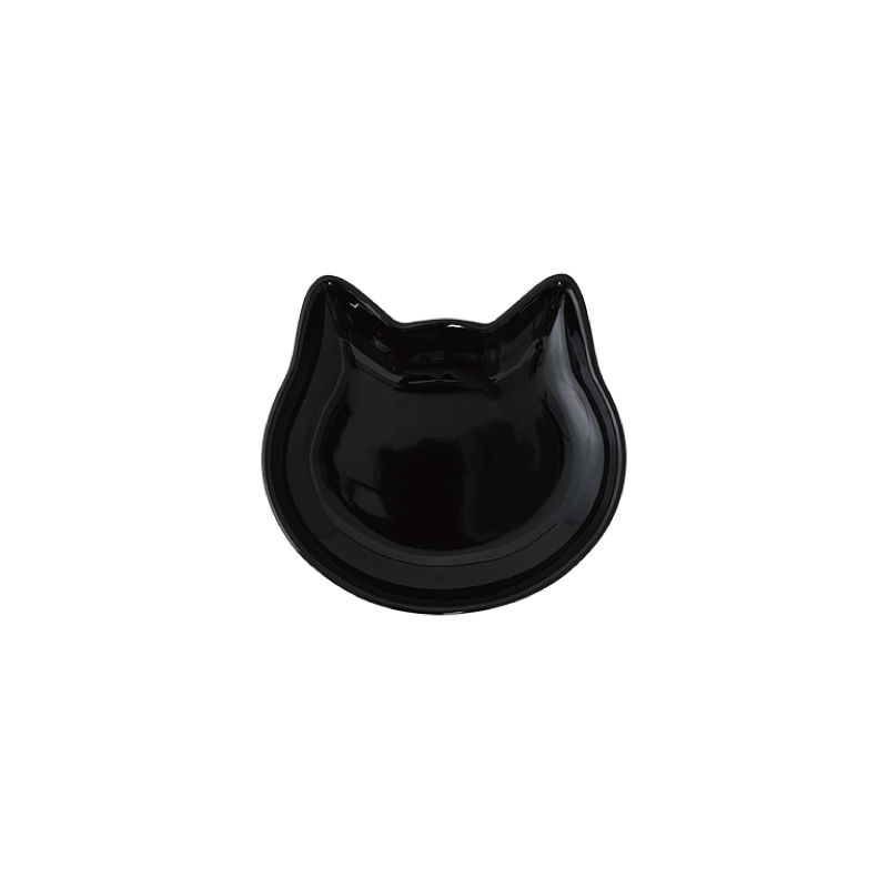 黒ネコプレート小